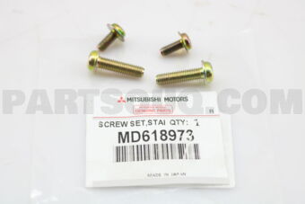 MD618973 SCREW SET,STARTER IN