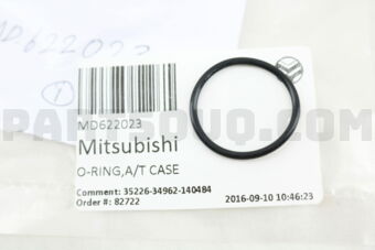 MD622023 O-RING,A/T CASE