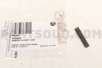 MD703614 Mitsubishi SPRING,M/T GEARSHIFT EQUIP