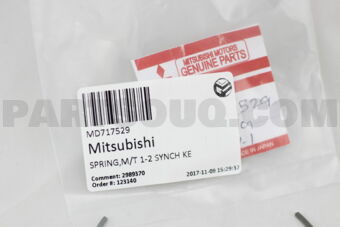 MD717529 SPRING,M/T 1-2 SYNCH KE