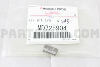 MD728904 KEY,M/T SYNCH