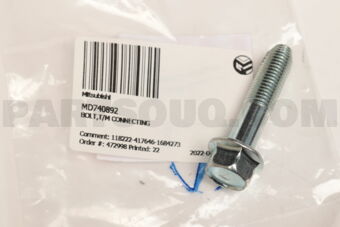 MD740892 BOLT,T/M CONNECTING