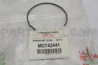 MD742441 SPRING,M/T SYNCH KEY