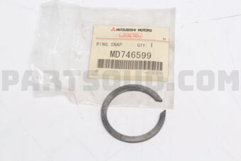 MD746599 SNAP RING,M/T POWER TRAIN