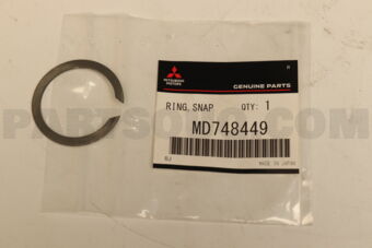 MD748449 SNAP RING,M/T POWER TRAIN