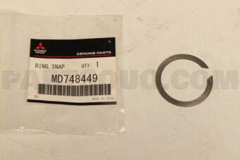 MD748449 SNAP RING,M/T POWER TRAIN