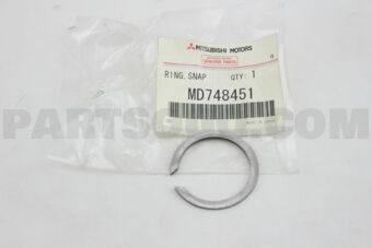 MD748451 SNAP RING,M/T POWER TRA