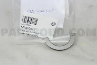 MD748465 PLATE,M/T INPUT SHAFT