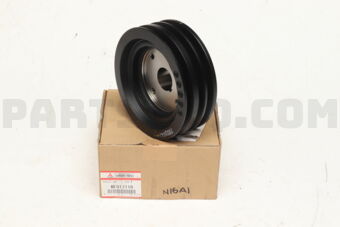 ME017116 PULLEY,CRANKSHAFT