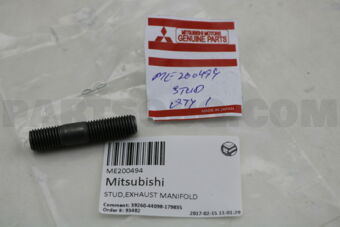 ME200494 STUD,EXHAUST MANIFOLD
