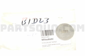 ME201281 SHIM,VALVE TAPPET