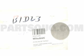 ME201281 SHIM,VALVE TAPPET