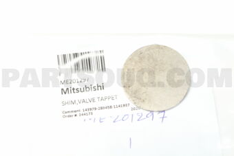 ME201297 SHIM,VALVE TAPPET