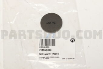 ME201309 SHIM,VALVE TAPPET