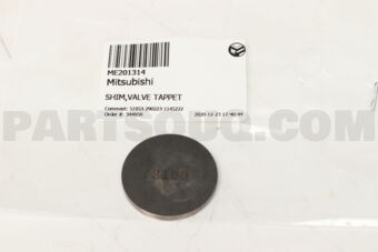 ME201314 SHIM,VALVE TAPPET