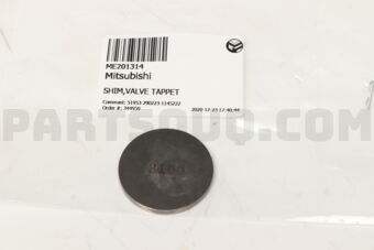 ME201314 SHIM,VALVE TAPPET