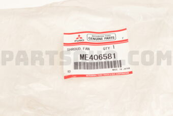 ME406581 SHROUD,COOLING FAN,LWR