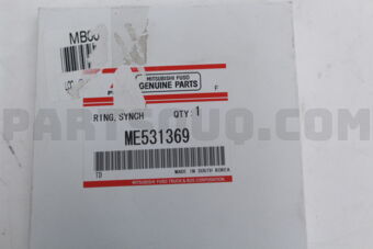 ME531369 Mitsubishi RING SET, PISTON