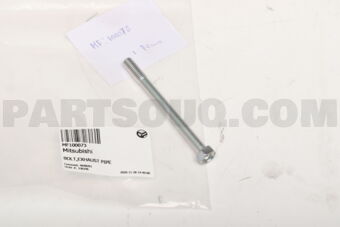MF100073 BOLT,EXHAUST PIPE