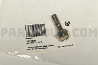 MF140029 BOLT,ENG OIL PUMP