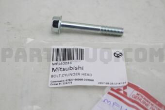 MF140036 BOLT,CYLINDER HEAD