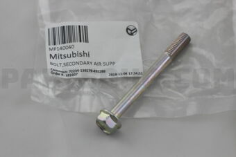 MF140040 BOLT,SECONDARY AIR SUPP