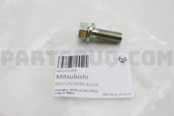 MF241284 Mitsubishi BOLT,CYLINDER BLOCK