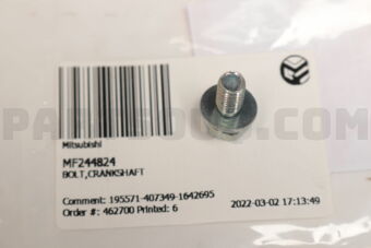 MF244824 BOLT,CRANKSHAFT