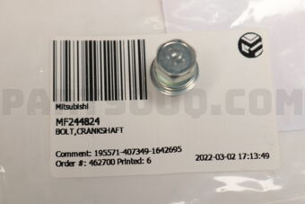 MF244824 BOLT,CRANKSHAFT