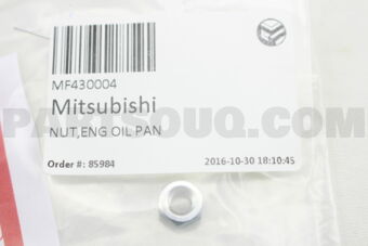 MF430004 NUT,ENG OIL PAN