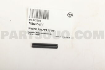 MF472593 SPRING PIN,M/T G/SHF