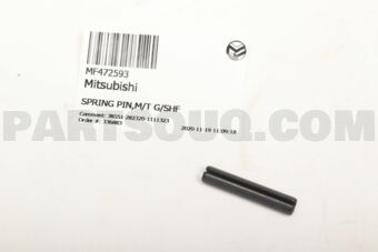 MF472593 SPRING PIN,M/T G/SHF