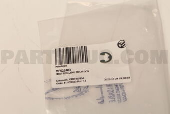 MF522403 SNAP RING,ENG MECH GOV