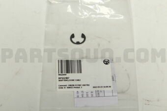 MF522407 SNAP RING,CHOKE CABLE
