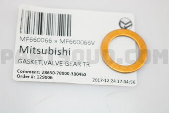 MF660066V GASKET,VALVE GEAR TR