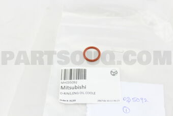 MH035092 O-RING,ENG OIL COOLE