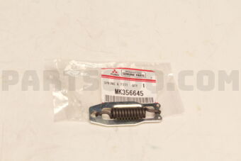 MK356645 SPRING &amp; FTG,RR BRAK
