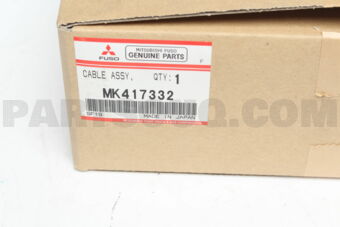 MK417332 CABLE ASSY,PARKING REAR