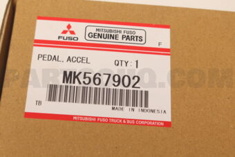 MK567902 PEDAL,ACCEL LHD