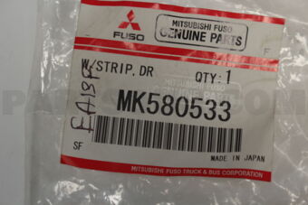 MK580533 FUSO W/STRIP,FR DR OPNG,I