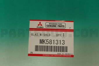 MK581313 GLASS,WINDSHIELD