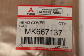 MK667137 HEAD COVER GASKET