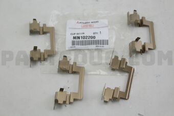 MN102200 CLIP SET,FR BRAKE