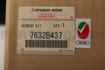MN102615 PAD SET,FR BRAKE