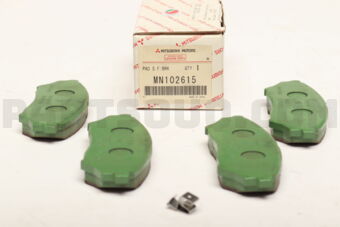 MN102615 PAD SET,FR BRAKE
