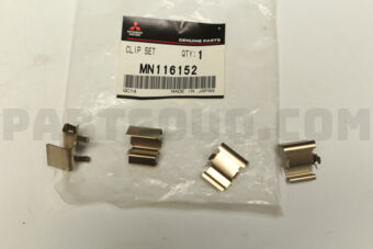MN116152 CLIP SET,FR BRAKE