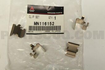 MN116152 CLIP SET,FR BRAKE