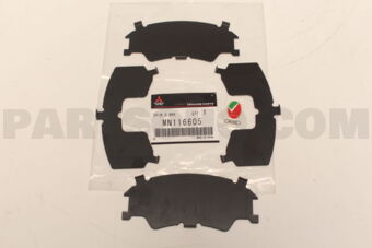 MN116605 SHIM SET,FR BRAKE