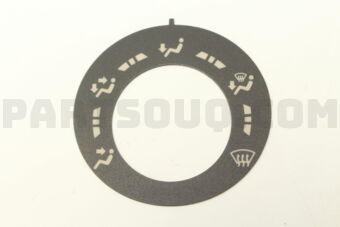 MN124430 LABEL,HEATER CONTROL
