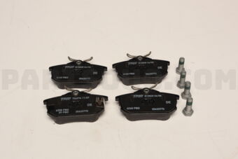 MN125772 Mitsubishi PAD SET,RR BRAKE